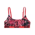 PSD Ghost Face Red Lightning Scoop Sports Bra at Spencer's