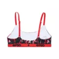 PSD Ghost Face Red Lightning Scoop Sports Bra at Spencer's