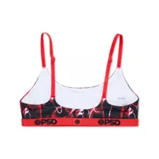 PSD Ghost Face Red Lightning Scoop Sports Bra at Spencer's
