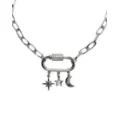 Celestial Carabiner Charm Necklace at Spencer's