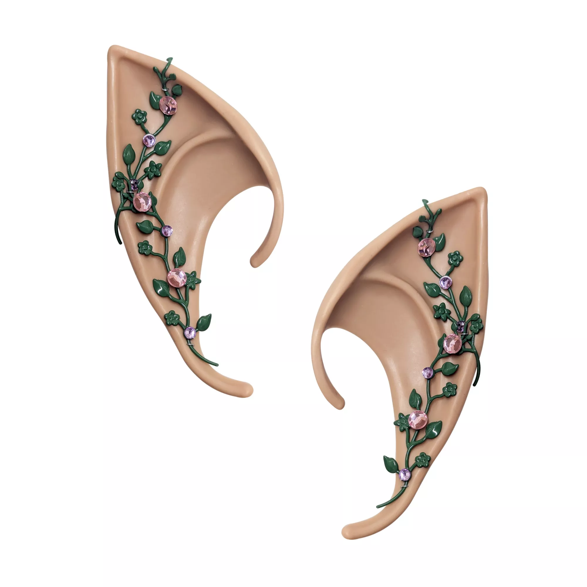 Floral Leaf Elf Ear Cuffs at Spencer's
