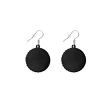 Bedazzled 8 Ball Dangle Earrings - 18 Gauge at Spencer's