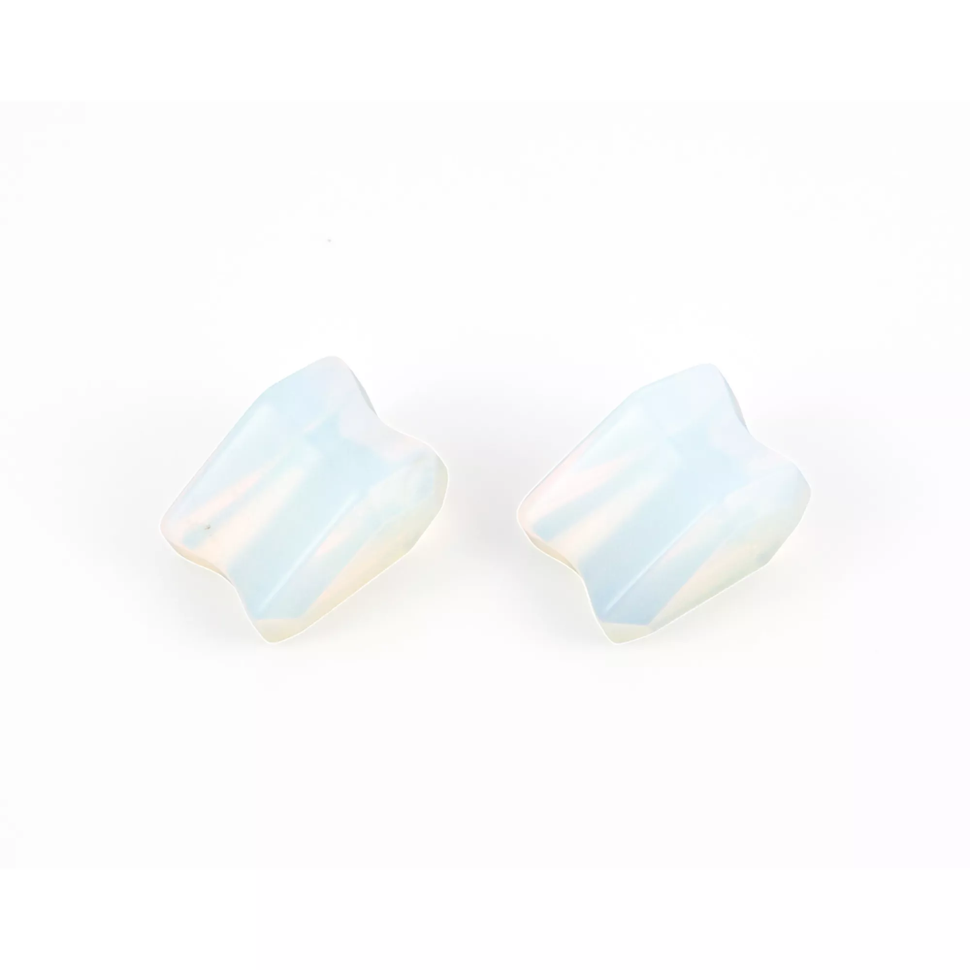 Coffin Opalite Stone Plugs