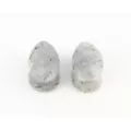 Teardrop Black Hair Quartz Stone Plugs at Spencer's