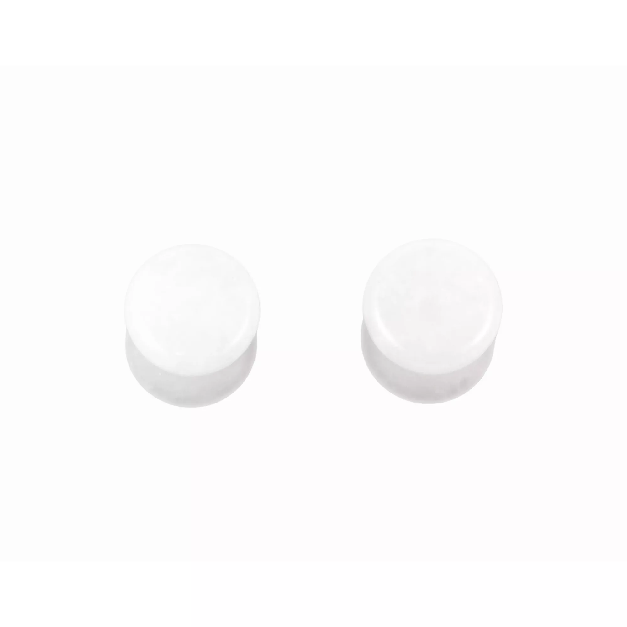 White Quartz Stone Plugs