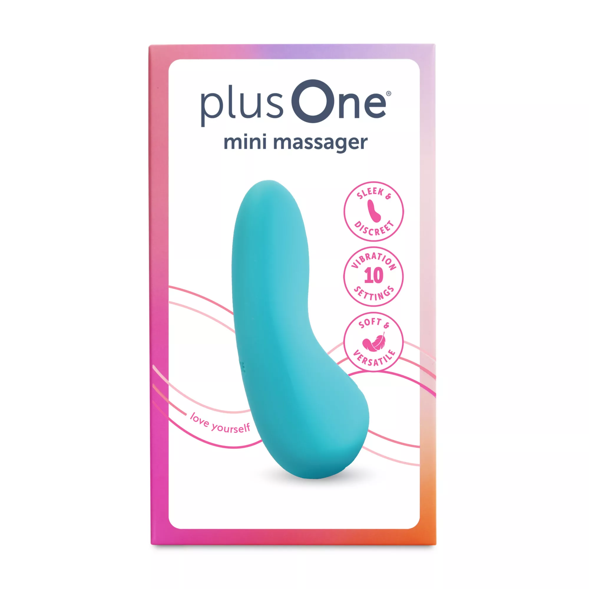 plusOne Mini Massager Teal at Spencer's