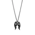 Skull Angel Wings Chain Necklace at Spencer's