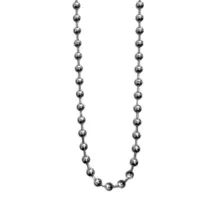Minimalist Silver-Tone Ball Chain Necklace at Spencer's