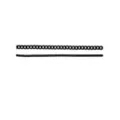 Multi-Pack Black Chain Necklaces - 2 Pack at Spencer's