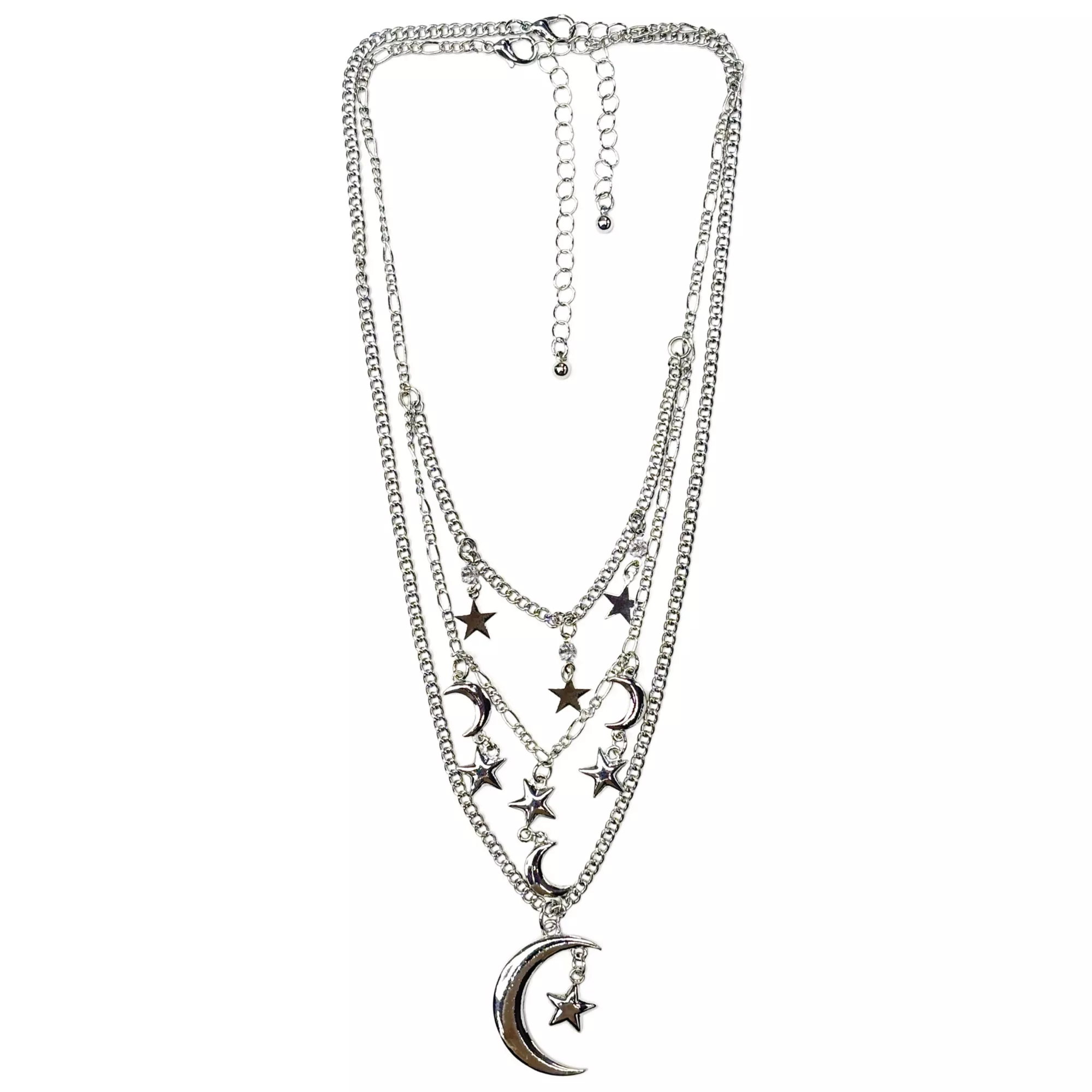 Multi-Pack Celestial Pendant Chain Choker Necklaces - 2 Pack