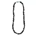 Black Puka Beaded Necklace at Spencer's