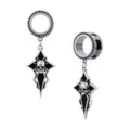 Skeleton Dark Cross Dangle Tunnels at Spencer's