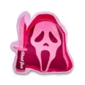 Pink Ghost Face Head Pillow at Spencer's