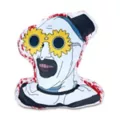 Art the Clown Sunflower Sunnies and Blood Plush Pillow - Terrifier at Spencer's
