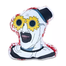 Art the Clown Sunflower Sunnies and Blood Plush Pillow - Terrifier at Spencer's