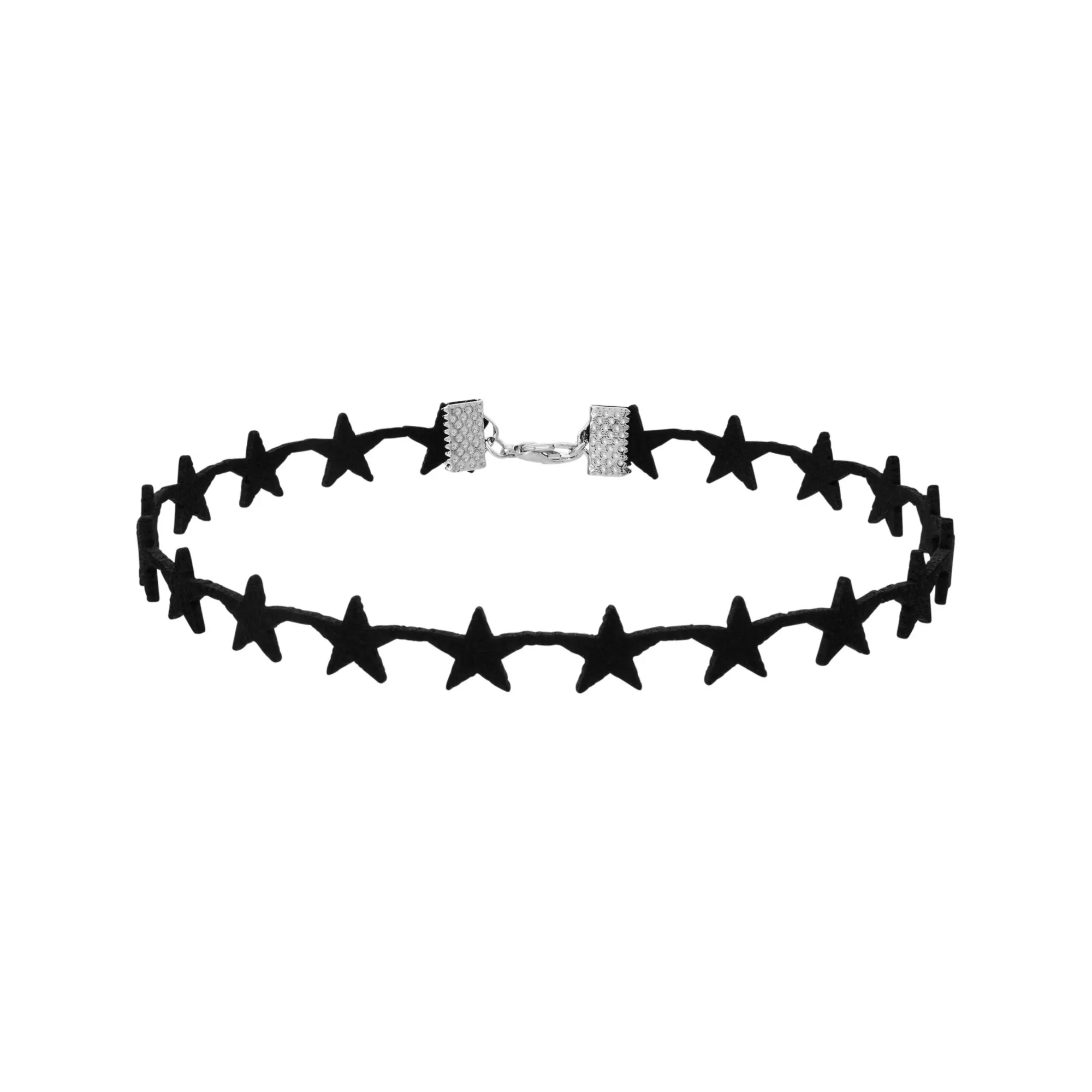 Star Fabric Choker Necklace