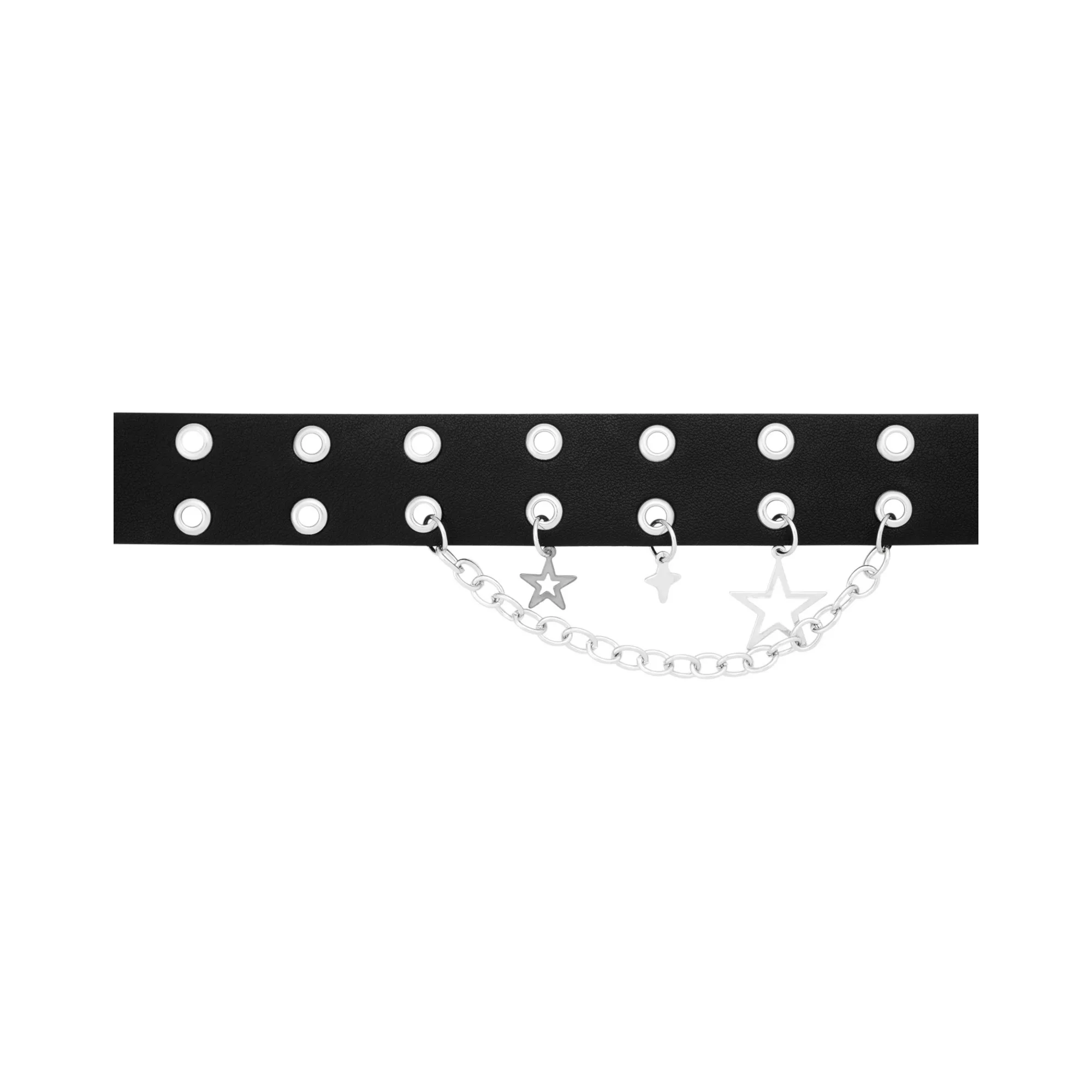 Star Charm Drop Chain Choker Necklace