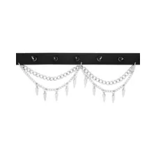 Spiked Drop Chain Choker Necklace at Spencer's