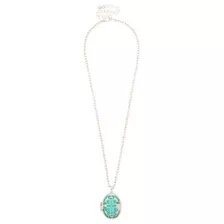 Ornate Cross Locket Pendant Necklace at Spencer's