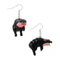 Baby Hippo Dangle Earrings at Spencer's