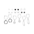 Multi-Pack Assorted Charm Mixed Earrings - 9 Pair at Spencer's
