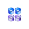 Multi-Pack Blue Purple and White Splatter Tunnels - 2 Pair at Spencer's