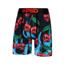 PSD Flame Cherry Skull Boxer Briefs at Spencer's