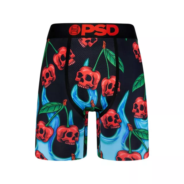 PSD Flame Cherry Skull Boxer Briefs at Spencer's