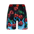 PSD Flame Cherry Skull Boxer Briefs at Spencer's