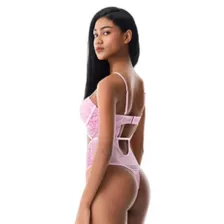 Pink Cheetah Print Bodysuit at Spencer's