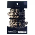 Leopard Print Faux Fur Cuffs - Pleasure Bound at Spencer's
