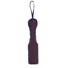 Brown Faux Fur Paddle - Pleasure Bound at Spencer's