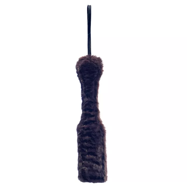 Brown Faux Fur Paddle - Pleasure Bound at Spencer's