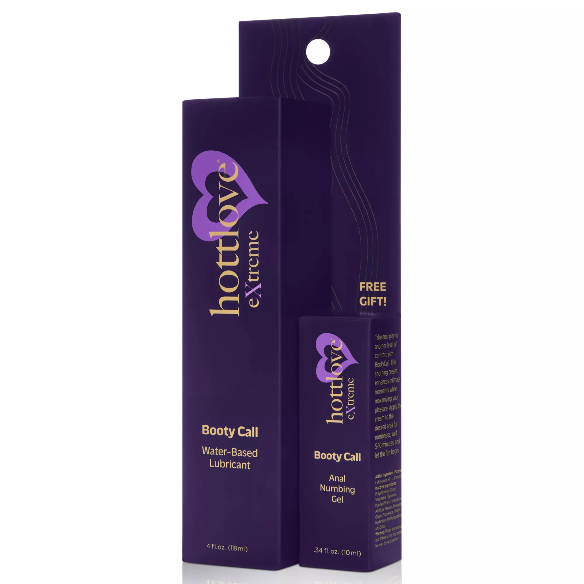 Booty Call Lube and Anal Numbing Gel Set - Hott Love Extreme at Spencer's