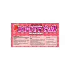 Booty Call Numbing Strawberry Flavored Anal  Gel - 1.5 oz. at Spencer's