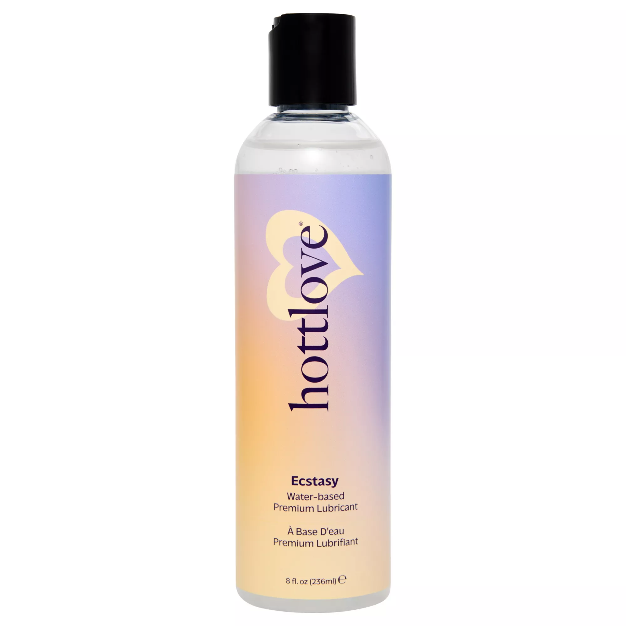 Ecstasy Water-Based Lube 8 oz. - Hott Love