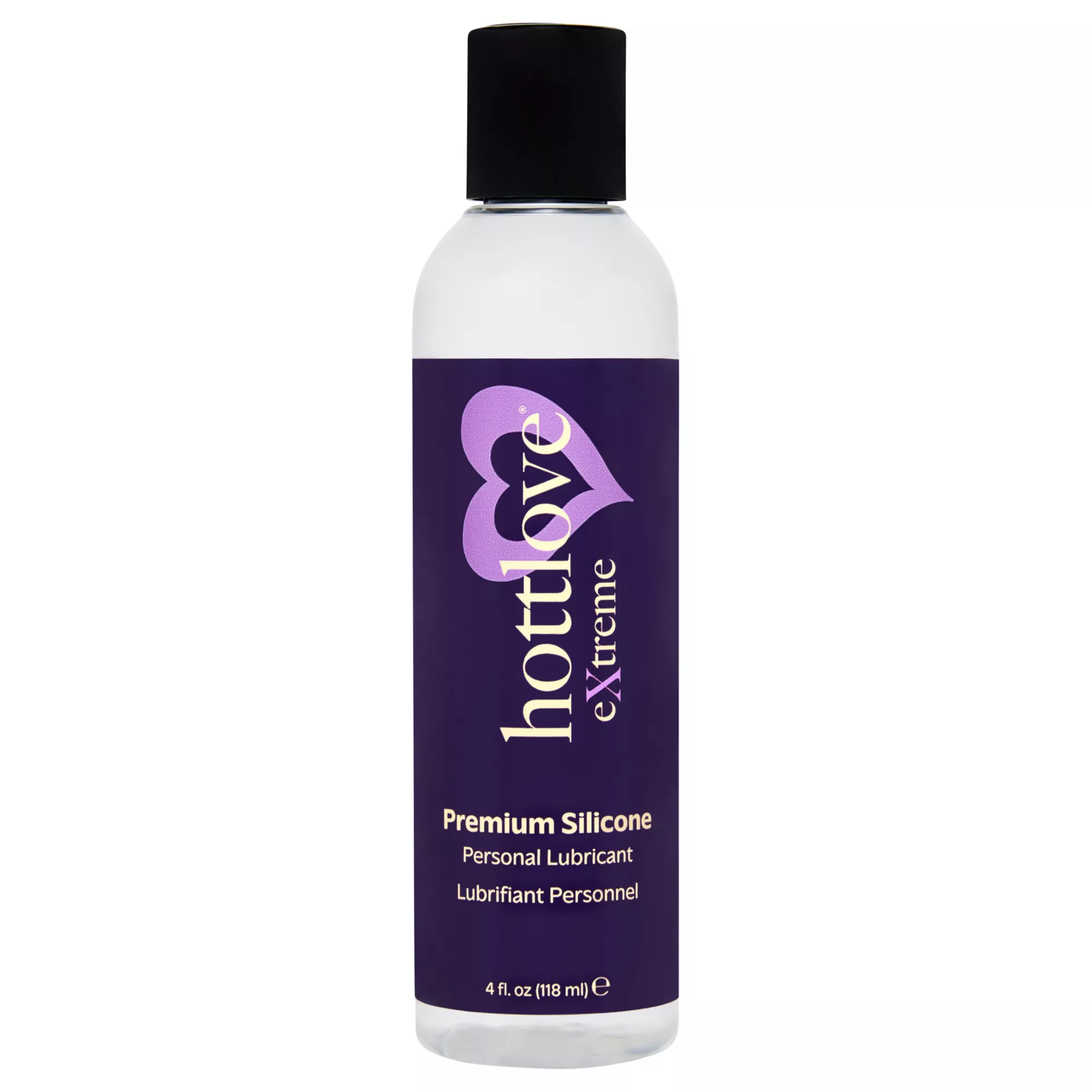Premium Silicone-Based Lube 4 oz. - Hott Love Extreme