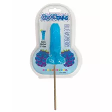 Cocktails Blue Raspberry Penis Lollipop at Spencer's