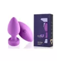 Shine Bright Vibrating Butt Plug Magenta - Hott Love Extreme at Spencer's