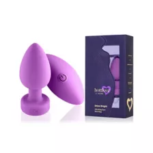 Shine Bright Vibrating Butt Plug Magenta - Hott Love Extreme at Spencer's