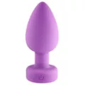 Shine Bright Vibrating Butt Plug Magenta - Hott Love Extreme at Spencer's