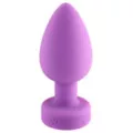 Shine Bright Vibrating Butt Plug Magenta - Hott Love Extreme at Spencer's
