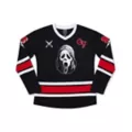 Ghost Face X Scream Hockey Jersey at Spencer's