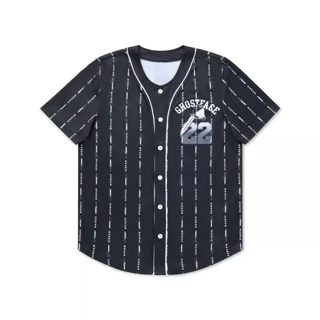 Ghost Face x Scream Baseball Jersey