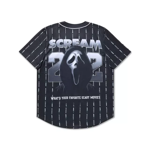 Ghost Face x Scream Baseball Jersey