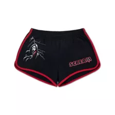 Ghost Face x Scream Dolphin Shorts at Spencer's
