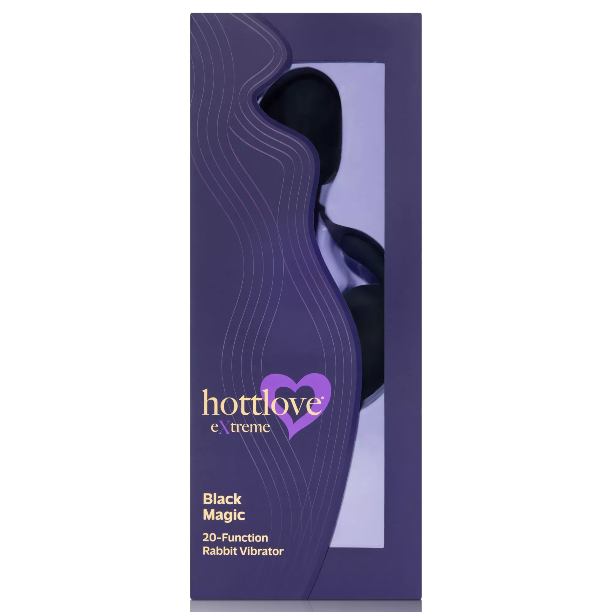 Black Magic Rabbit Vibrator - Hott Love Extreme at Spencer's