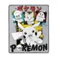 Pokémon Pokime Reversible Fleece Blanket at Spencer's