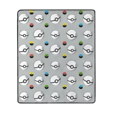 Pokémon Pokime Reversible Fleece Blanket at Spencer's