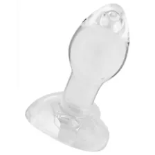 Queen of Hearts Glass Butt Plug - Hott Love at Spencer's